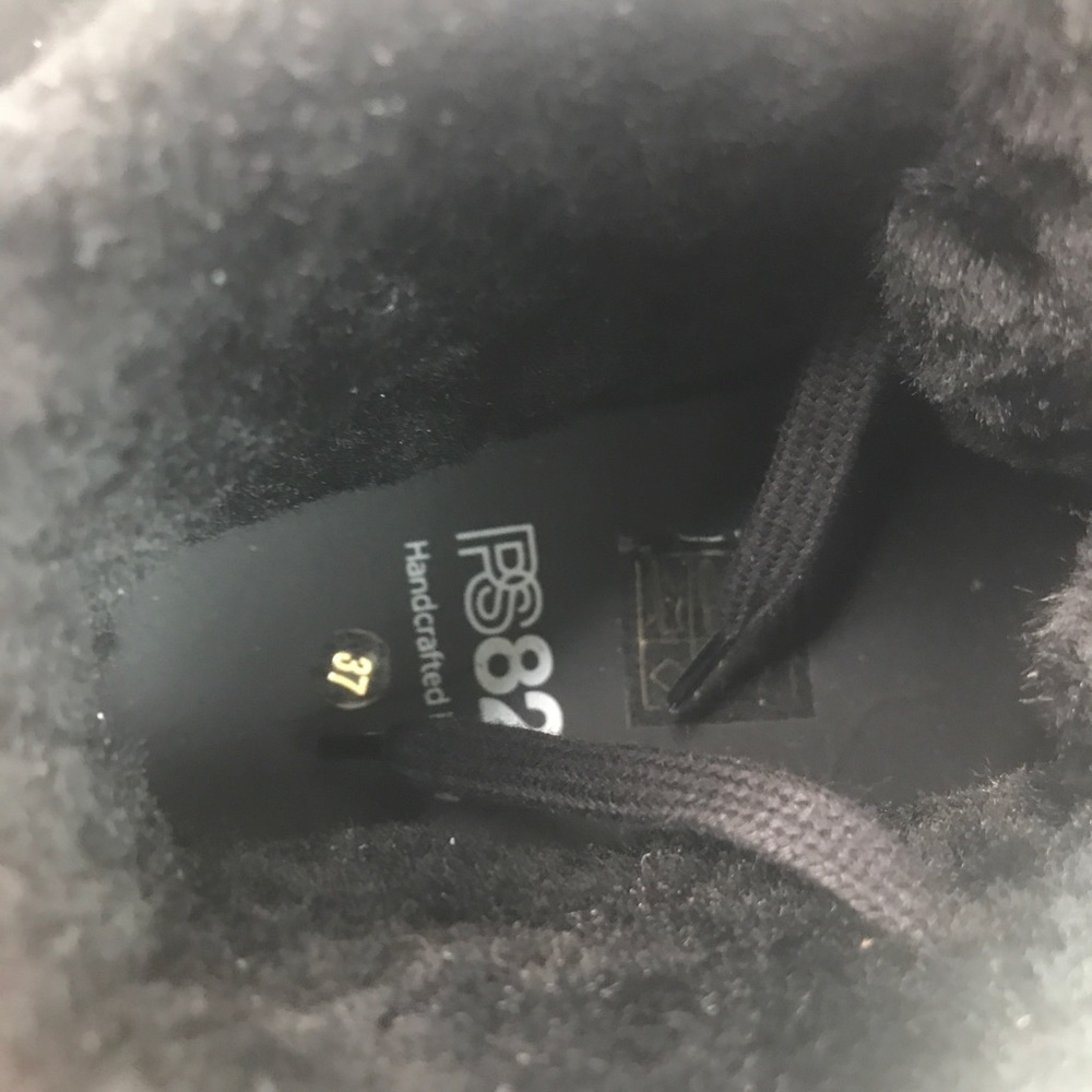 PS821 high top fur sneakers - Picture 8 of 9